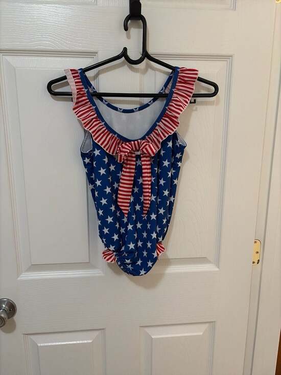Little J's Children's Boutique Girls 4th of July bathing suit - Picture 3 of 4